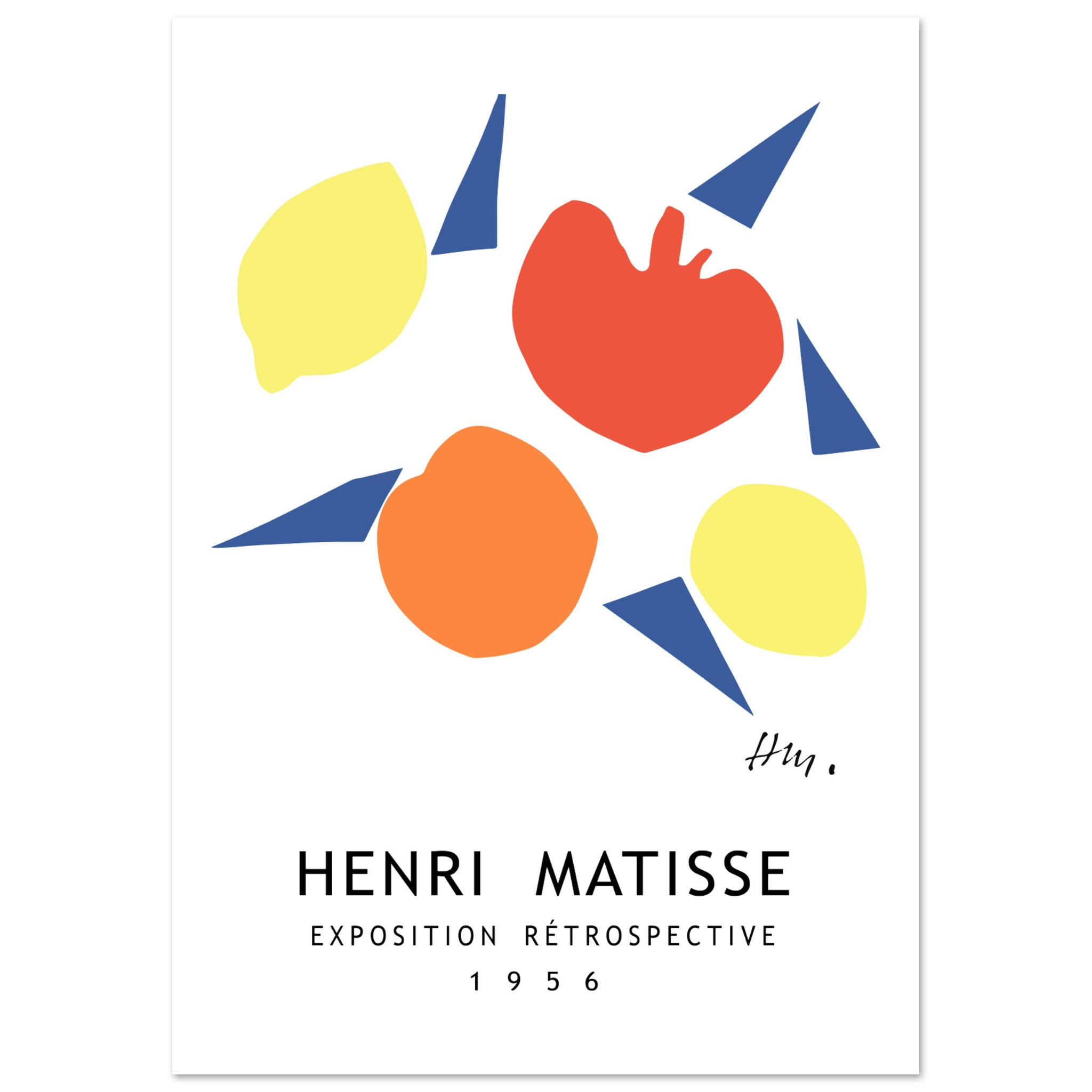 Henri Matisse - Exposition Rétrospective Poster-12