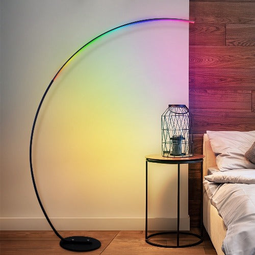 RGBW Modern Curve Lamp, Mood Lighting-4