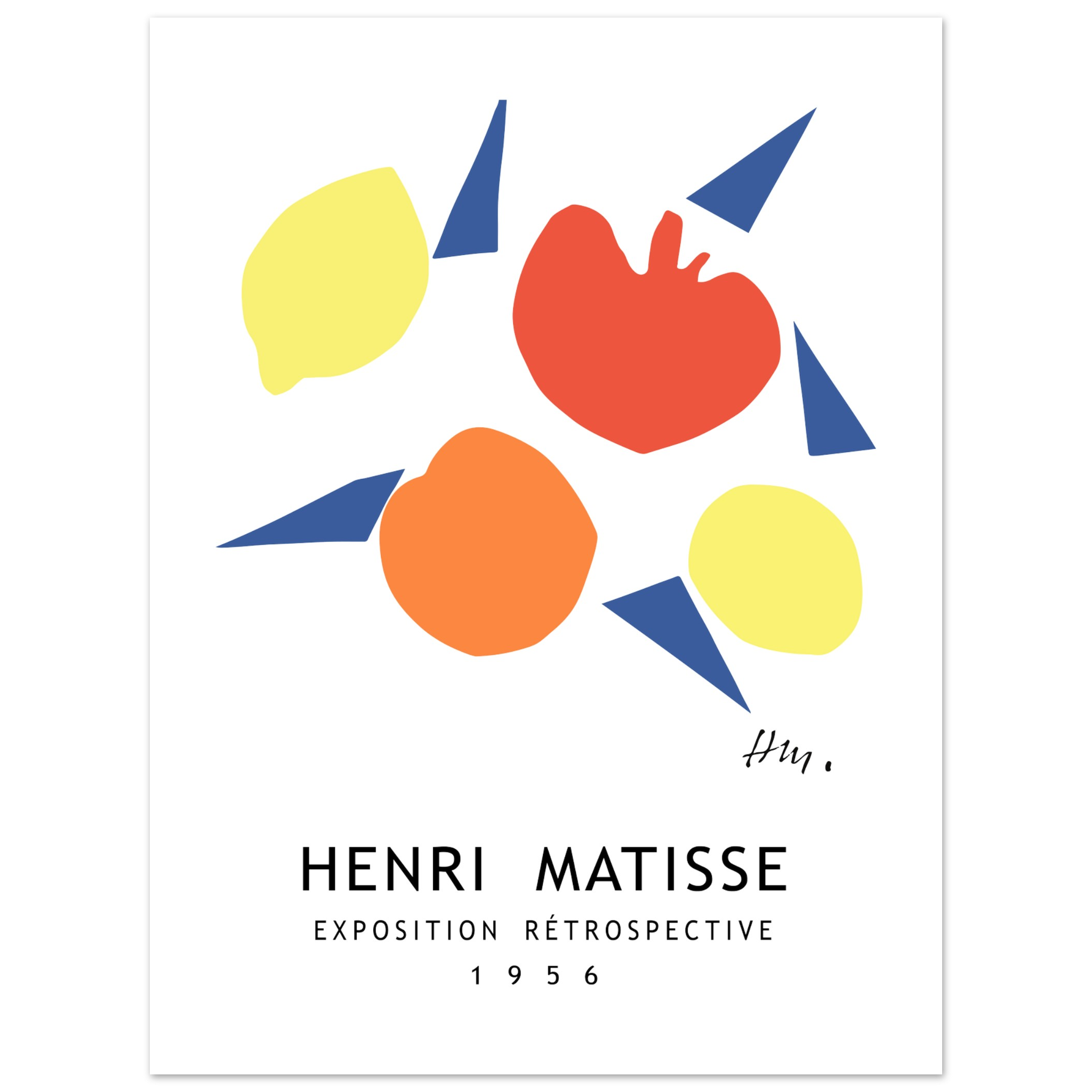 Henri Matisse - Exposition Rétrospective Poster-14