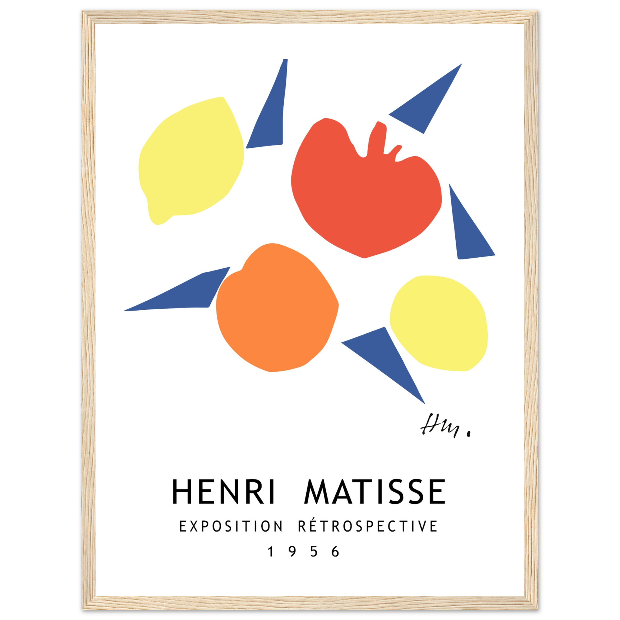 Henri Matisse - Exposition Rétrospective Poster-6