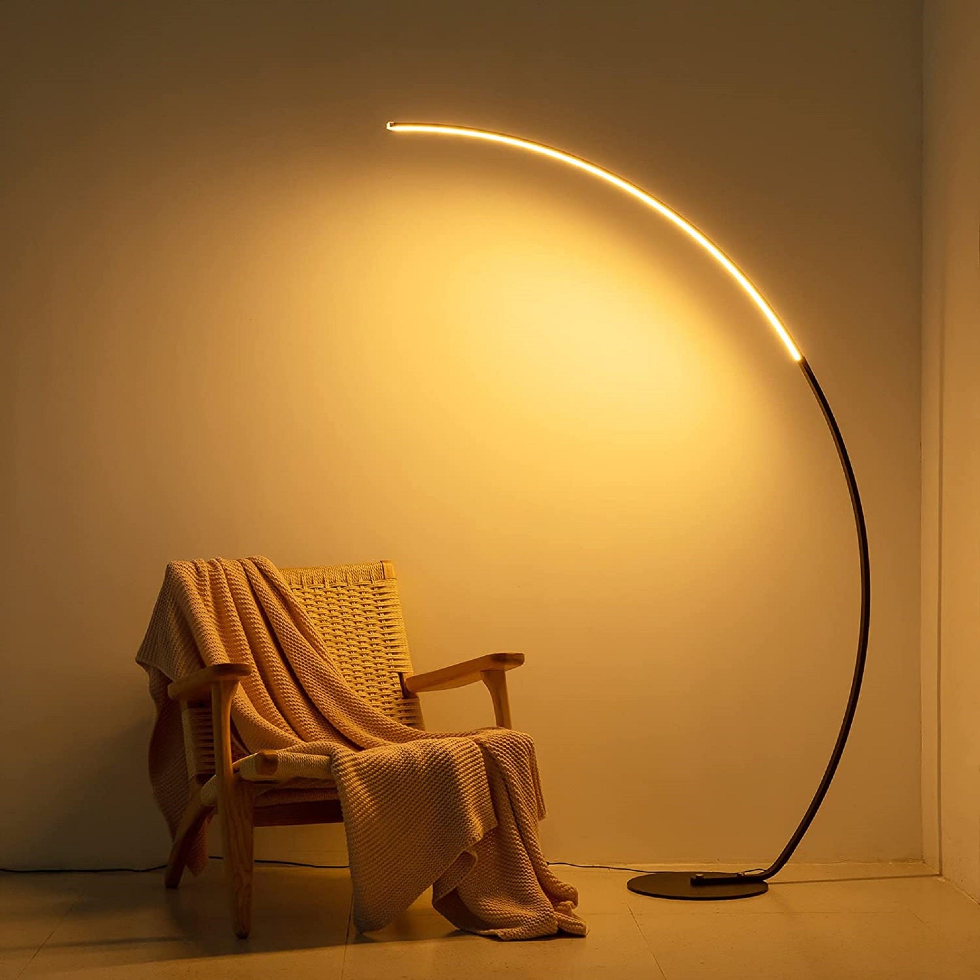 RGBW Modern Curve Lamp, Mood Lighting-0