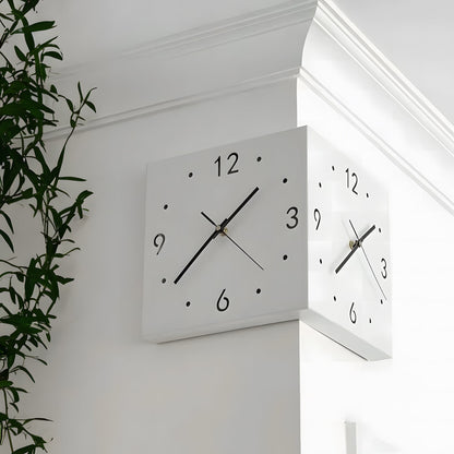 Voice Sensor Backlit Corner Clock-1