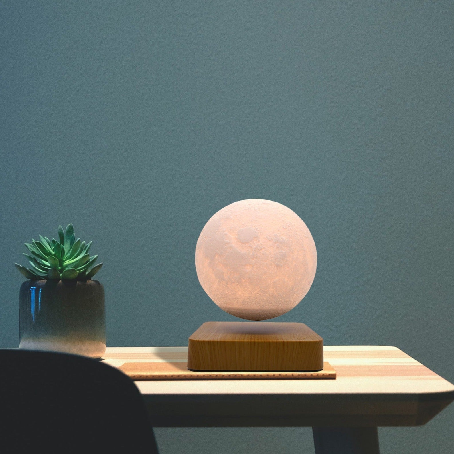 Levitation Moon Lamp, 3D Print Floating Moon-0