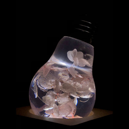 Table Lamp - Pink Hydrangea-3