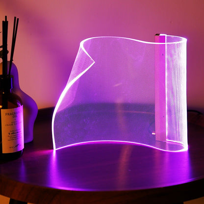 Acrylic Glowing Sheet Table Lamp-4