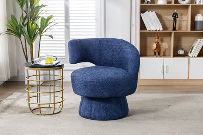 360 Degree Swivel Cuddle Barrel Accent Chairs-2