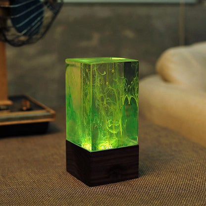 Resin table decor - Aurora-5