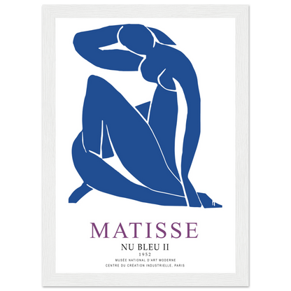 Henri Matisse Nu Bleu II (Blue Nude II) 1952 Artwork Poster-13