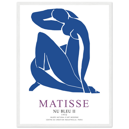Henri Matisse Nu Bleu II (Blue Nude II) 1952 Artwork Poster-15