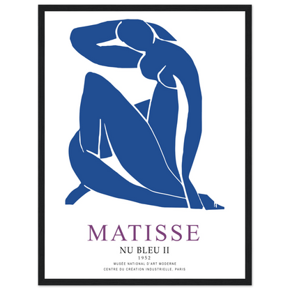 Henri Matisse Nu Bleu II (Blue Nude II) 1952 Artwork Poster-7
