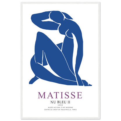 Henri Matisse Nu Bleu II (Blue Nude II) 1952 Artwork Poster-16