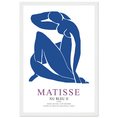 Henri Matisse Nu Bleu II (Blue Nude II) 1952 Artwork Poster-14