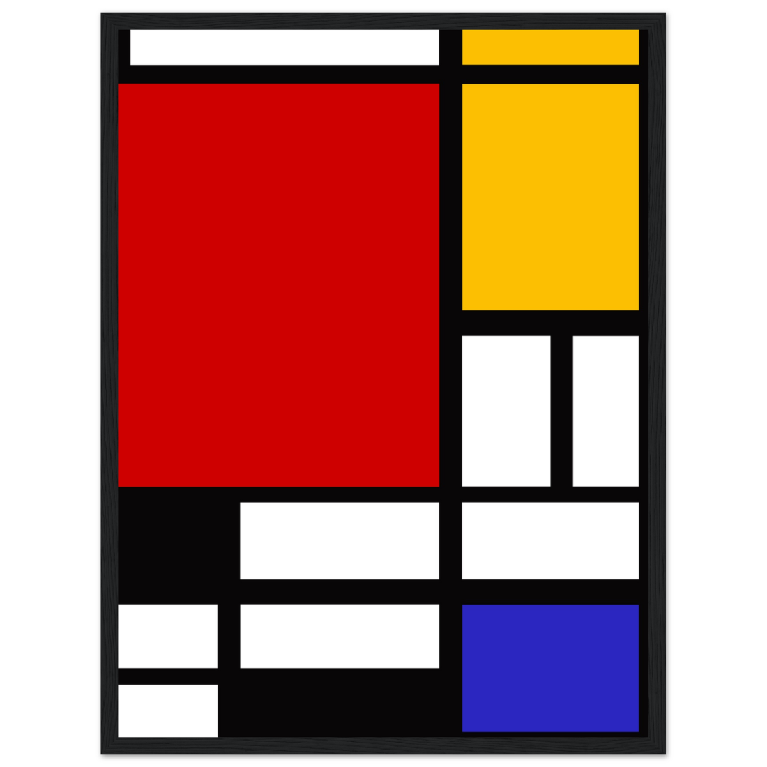 Piet Mondrian - Composition with Red, Yellow, and Blue - 1942 Artwork Poster-4