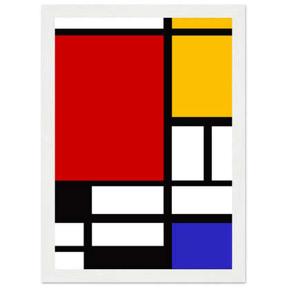 Piet Mondrian - Composition with Red, Yellow, and Blue - 1942 Artwork Poster-10