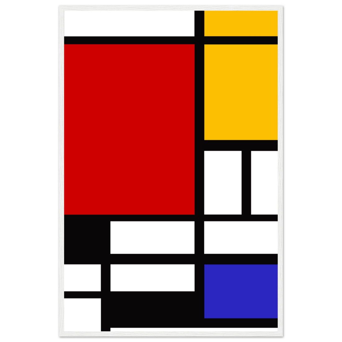 Piet Mondrian - Composition with Red, Yellow, and Blue - 1942 Artwork Poster-13