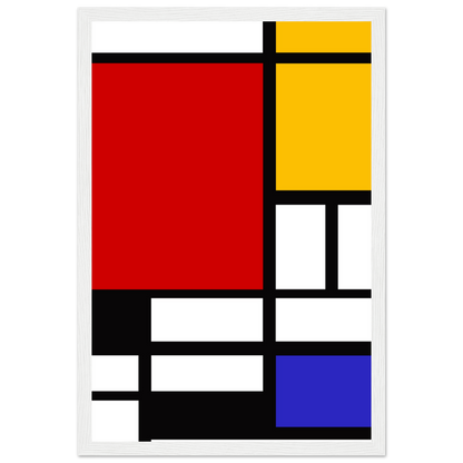 Piet Mondrian - Composition with Red, Yellow, and Blue - 1942 Artwork Poster-11